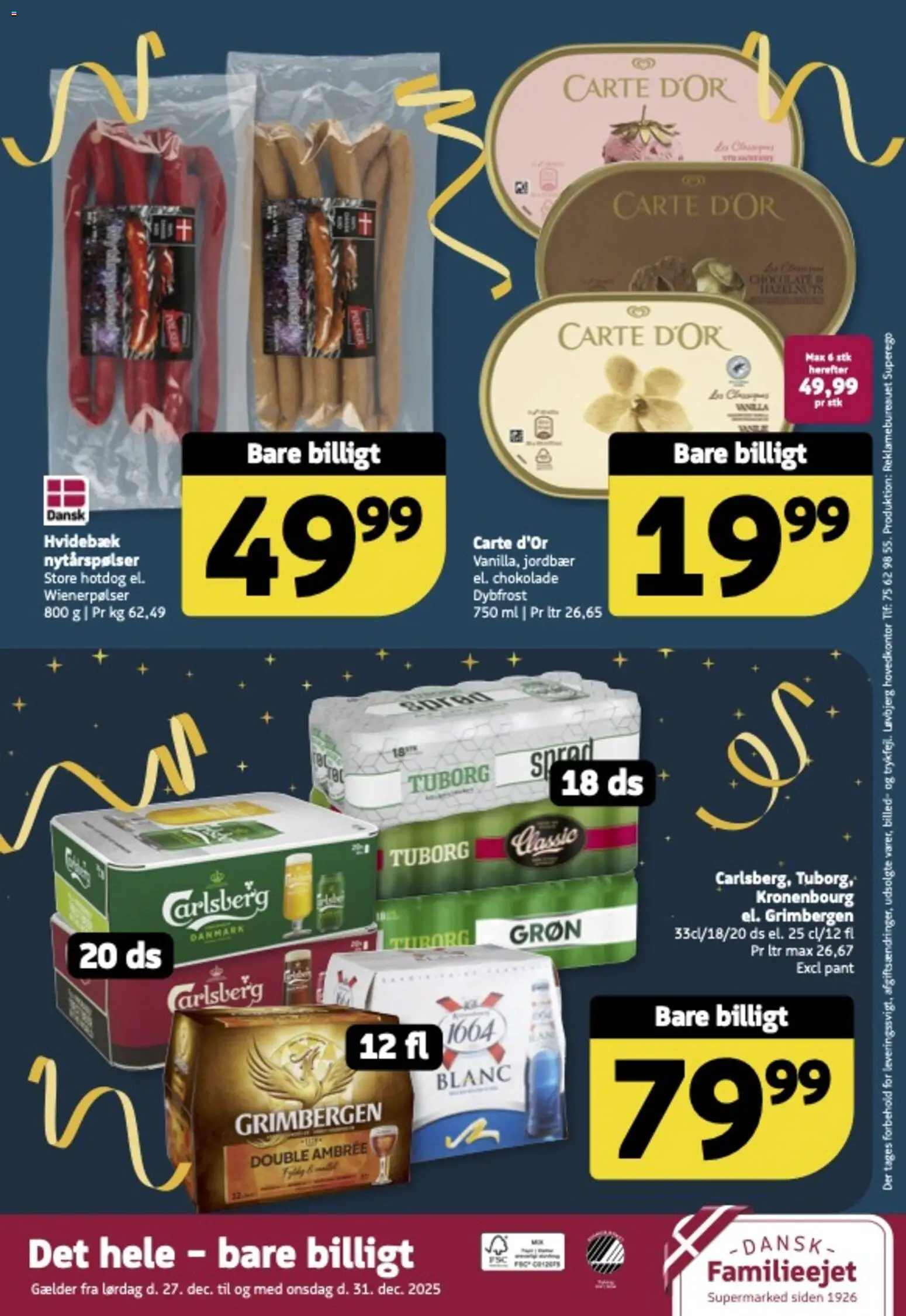 Løvbjerg tilbudsavis – gyldig fra 27.12.2025 | Side: 34 | Produkter: Chokolade, Jordbær