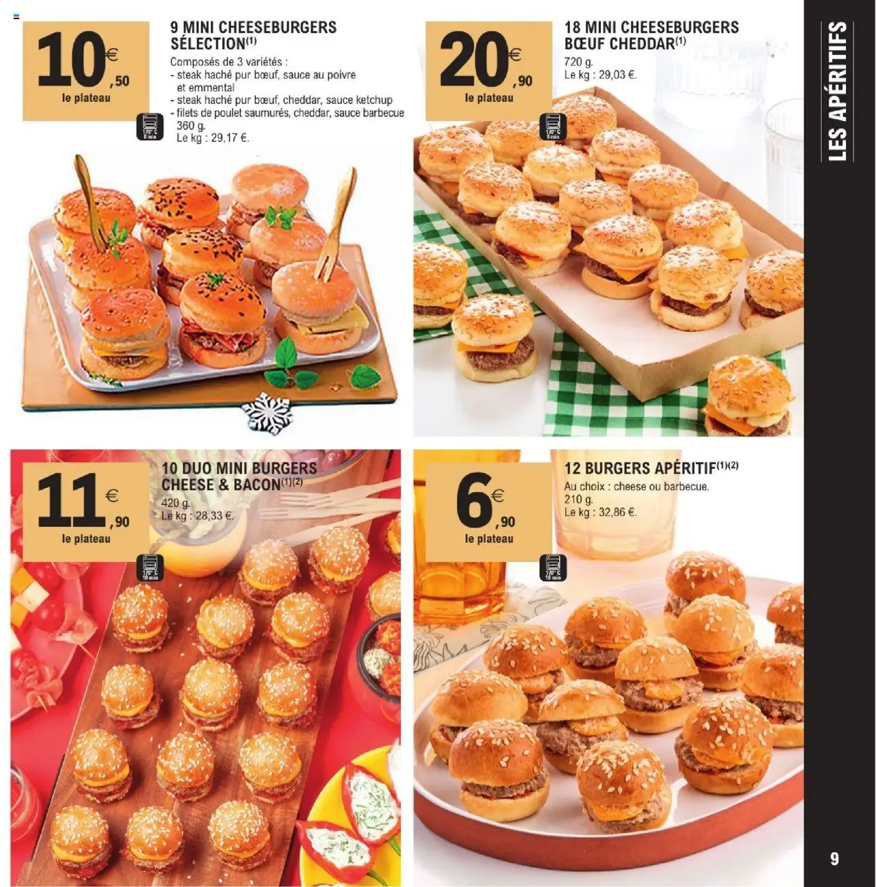  | Page: 9 | Produits: Barbecue, Plateau, Poivre, Ketchup