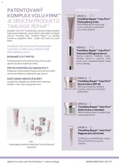 Náhled letáku TimeWise Repair™ Volu-Firm™ Čisticí pěnivý krém, Pěna důkladně čistí a obnovuje texturu pokožky a zanechává póry méně viditelné. od 22.02.2025 | Strana: 27