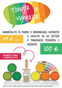 Dom farieb tónujte a vyhrajte - náhľad platný od 22.07.2025