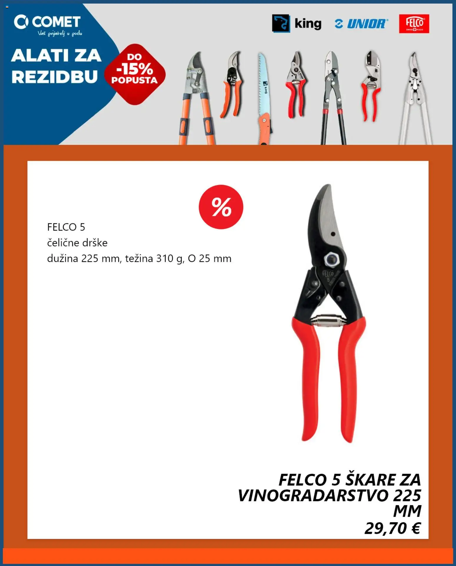Comet katalog | vrijedi od 06.02.2026 | Stranica: 7 | Proizvodi: Škare