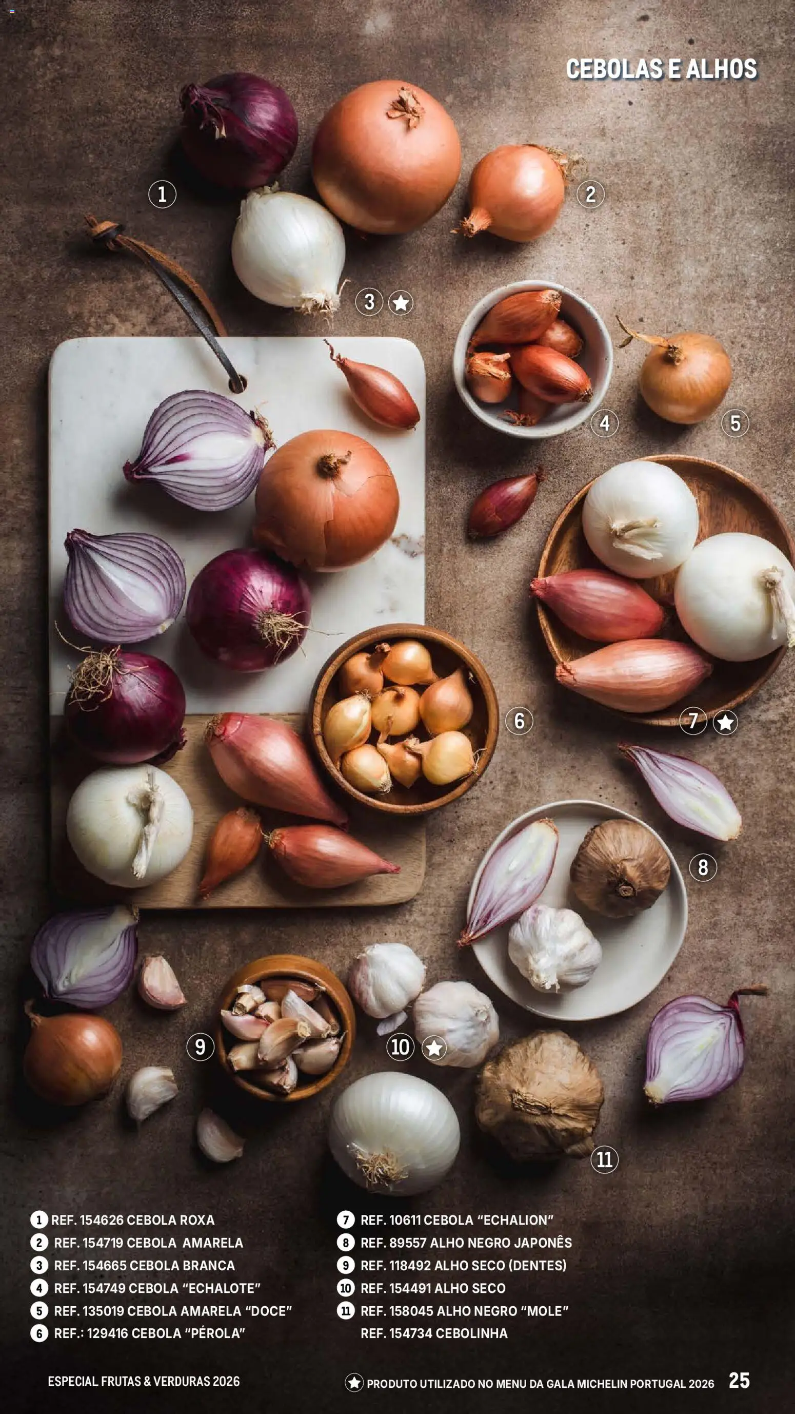 Makro Especial Frutas e Verduras 2026 │ válido de 06.03.2026 | Página: 25 | Produtos: Alhos, Cebola