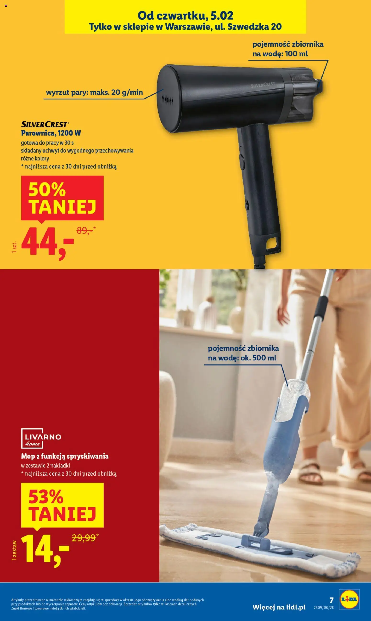 Lidl Gazetka - Wielkie otwarcie w Warszawie od 05.02.2026 | Strona: 7