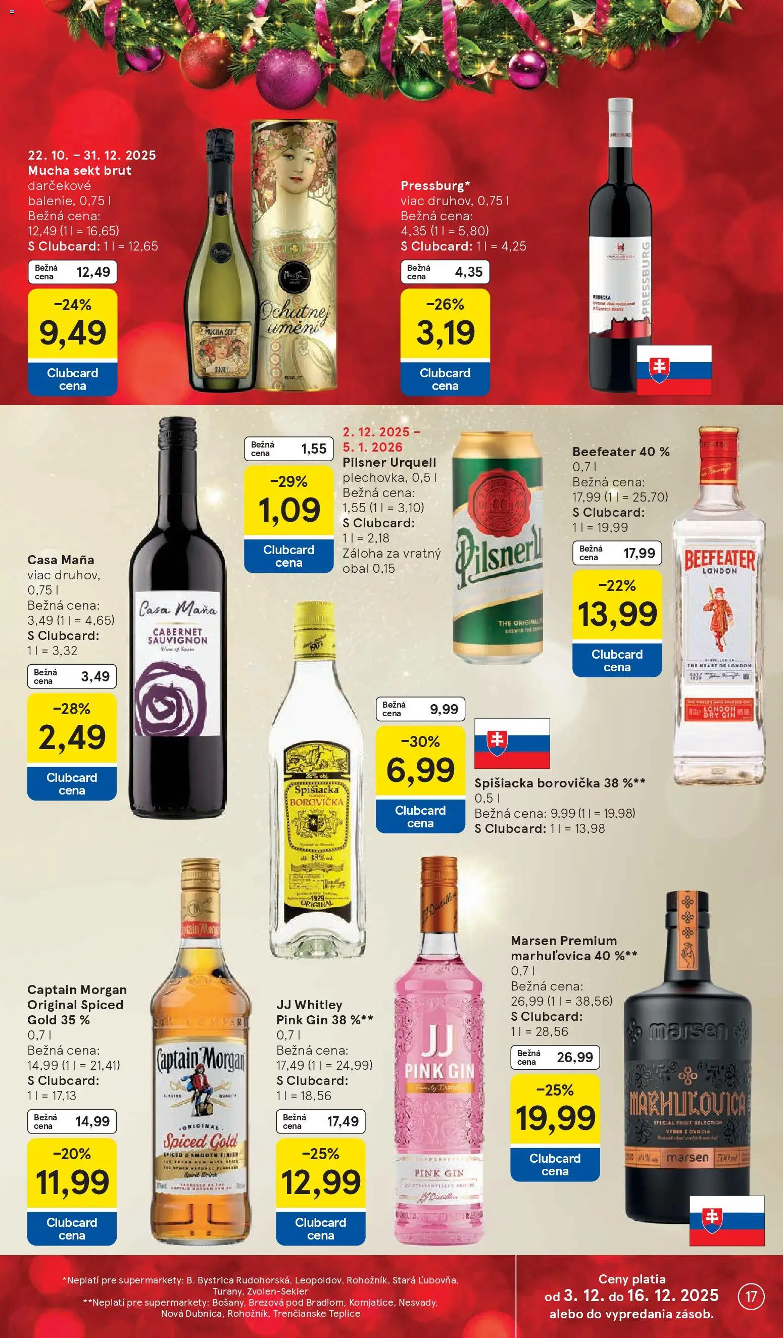 Nové Tesco akcie – leták je platný od 03.12.2025 | Strana: 17