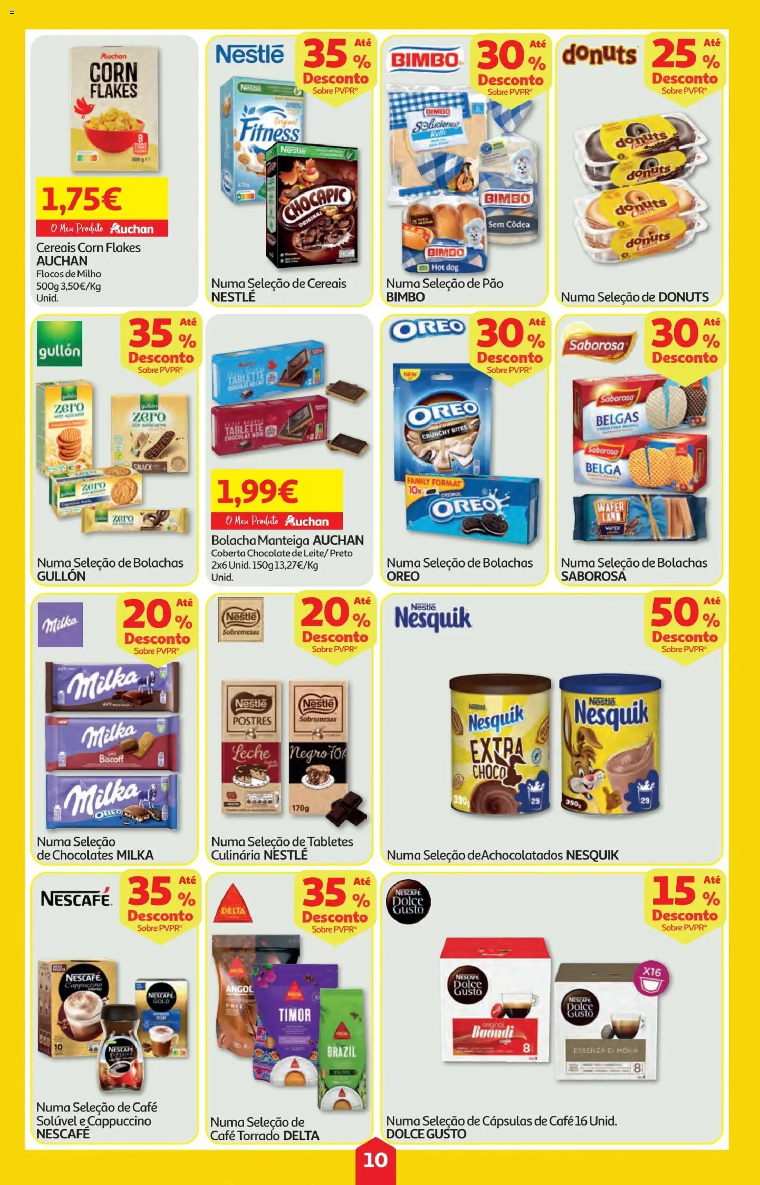 Minipreço folheto │ válido de 30.10.2025 | Página: 10 | Produtos: Nestlé, Cereais, Milho, Flocos