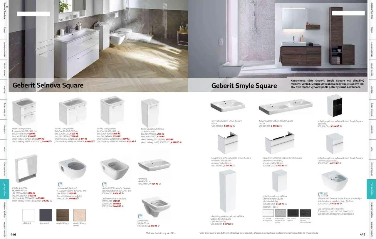 Siko koupelny katalog Koupelny 2025/2026 od 14.10.2025 | Strana: 226 | Produkty: Plech, Skříňka, Umyvadlo, Koupelnová skříňka