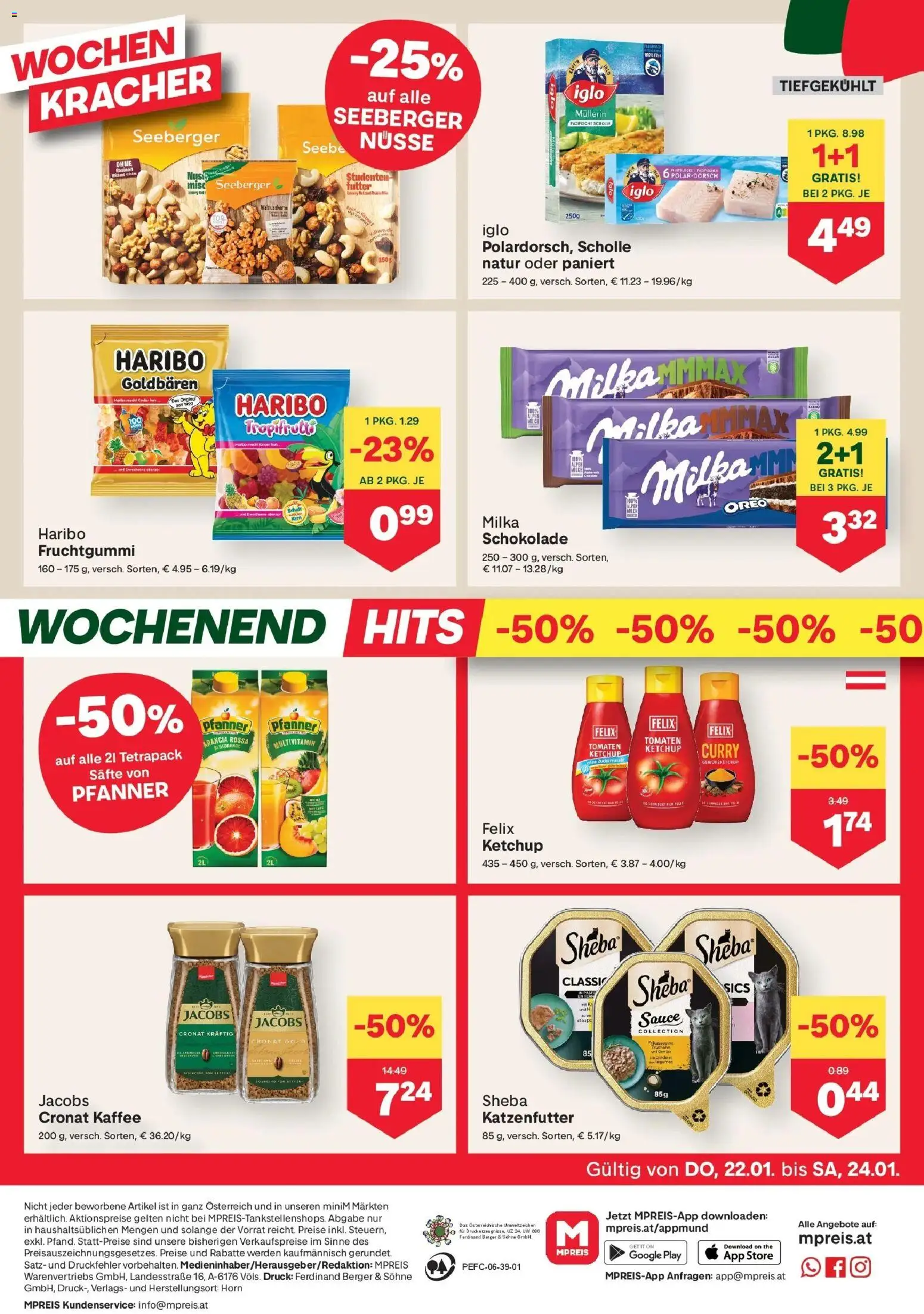 MPREIS St.Gallenkirch gültig ab 22.01.2026 | Seite: 12 | Produkte: Ketchup, Schokolade, Tomaten, Papier blanc