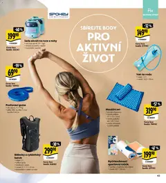 Náhled letáku Albert magazín od 01.02.2026 | Strana: 43 | Produkty: Ručník, Batoh, Body, Posilovací guma