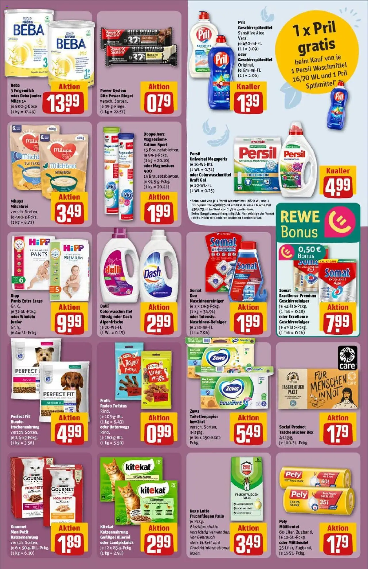 Rewe prospekt Wernigerode	 - gültig ab dem 22.06.2025 | Seite: 25 | Produkte: Box, Zewa, Geschirrspülmittel, Persil