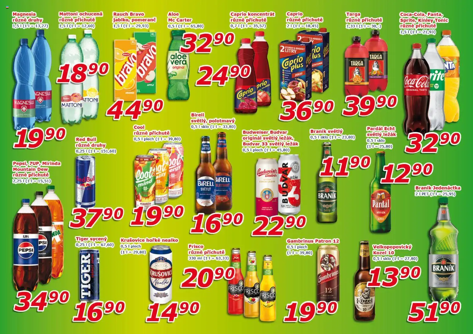 Eso market leták od 12.11.2025 | Strana: 7 | Produkty: Tiger, Kozel 10, Tonic, Kinley Tonic