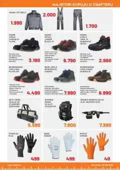 Crafter majstorski katalog - pregled Crafter kataloga - važi od 15.09.2025 | Strana: 29 | Proizvode: Kapa, Cipele, Torba, Odelo