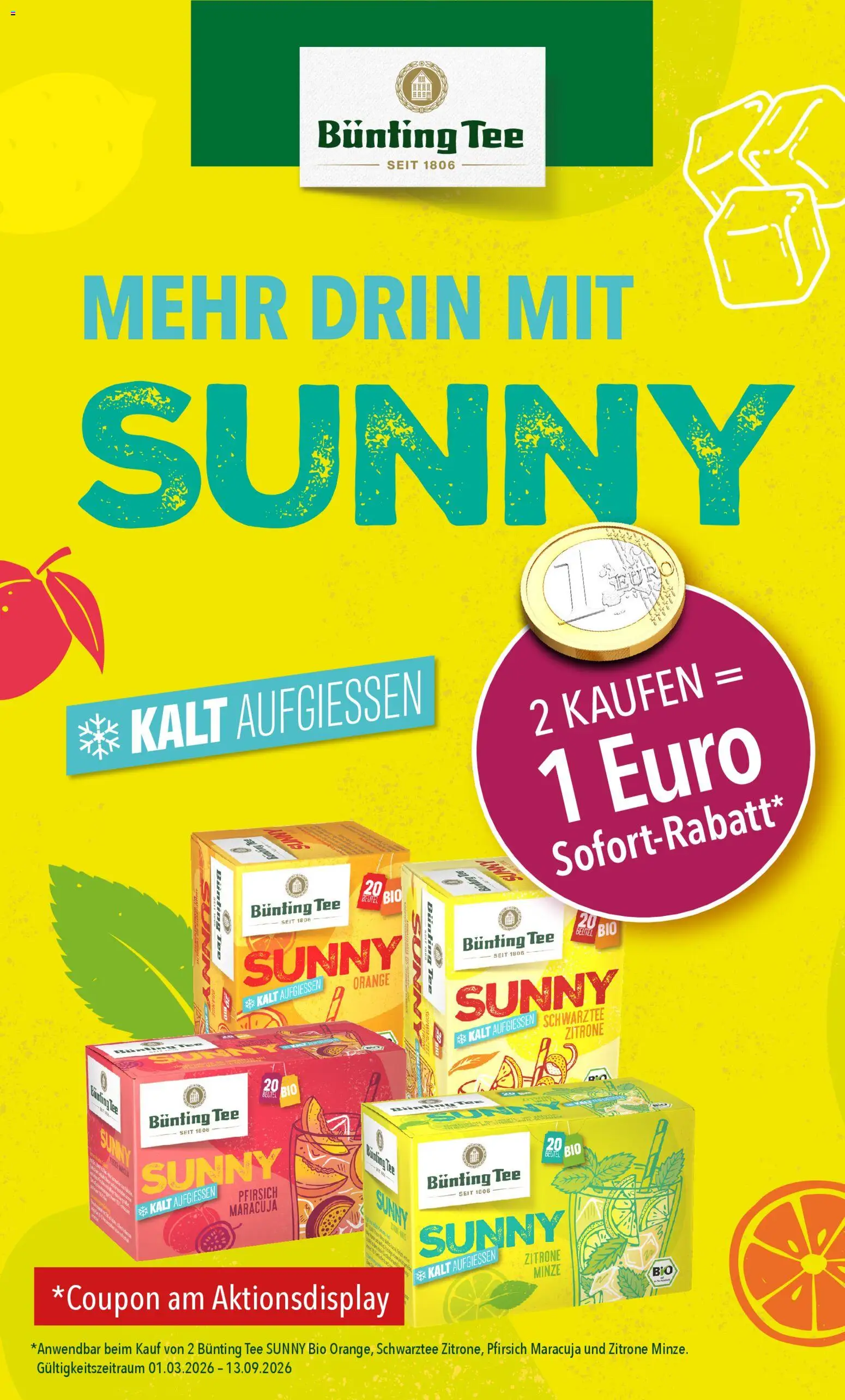Combi Prospekt 	 – gültig ab 13.04.2026 | Seite: 24 | Produkte: Zitrone, Pfirsich, Tee