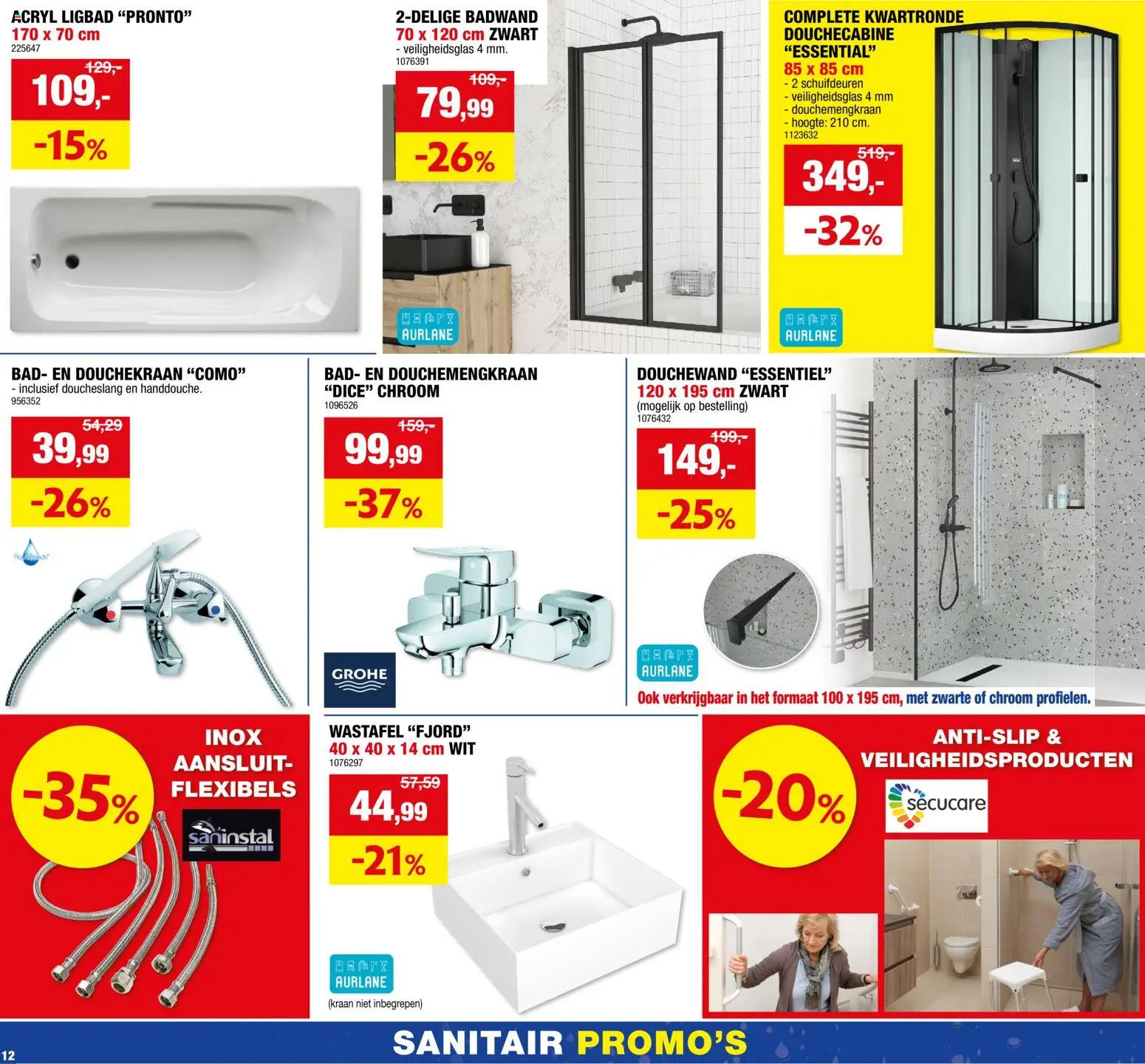 {H1} | Pagina: 12 | Producten: Bad