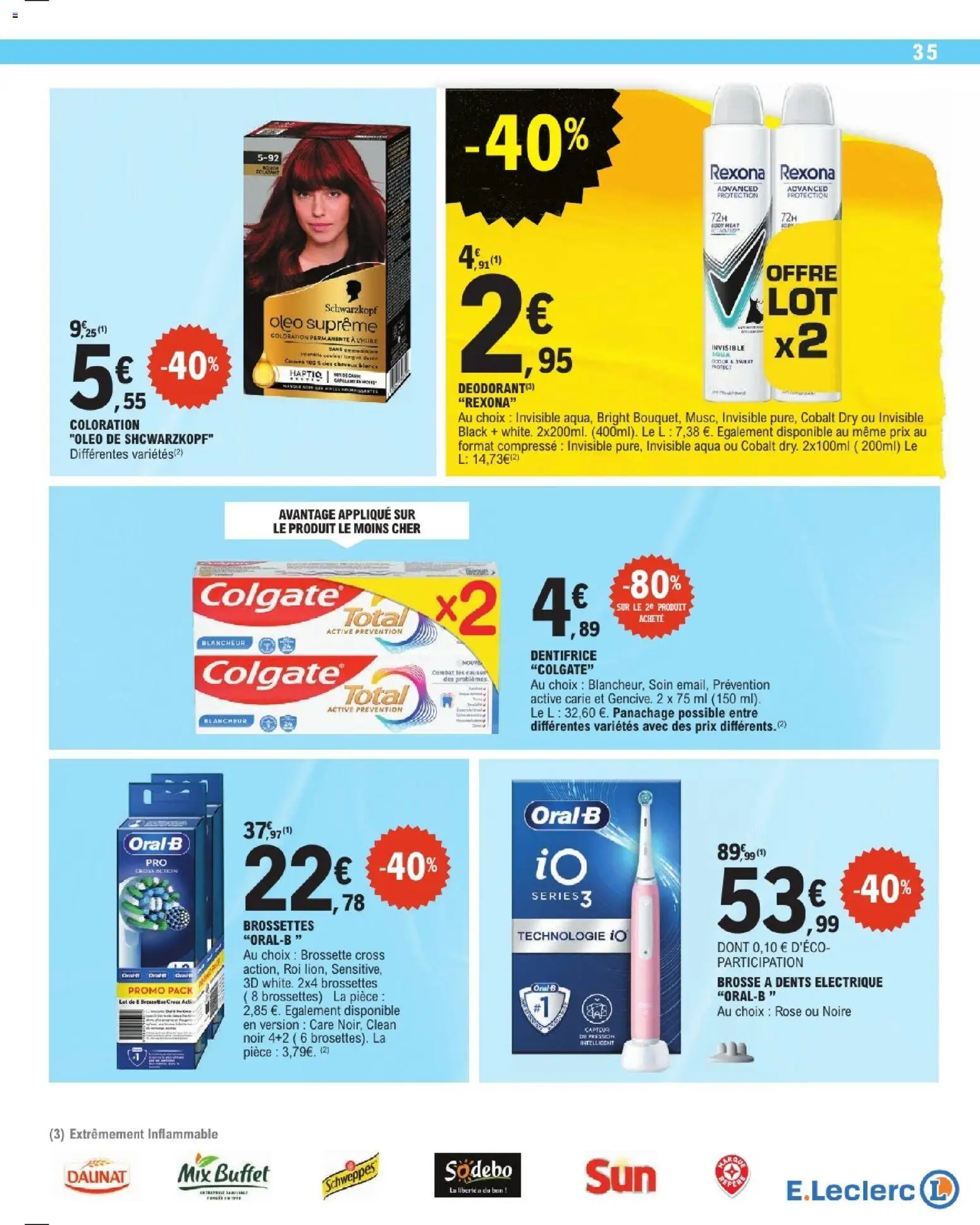 {H1} | Page: 35 | Produits: Body, Coloration, Brosse à dents électrique, Masque