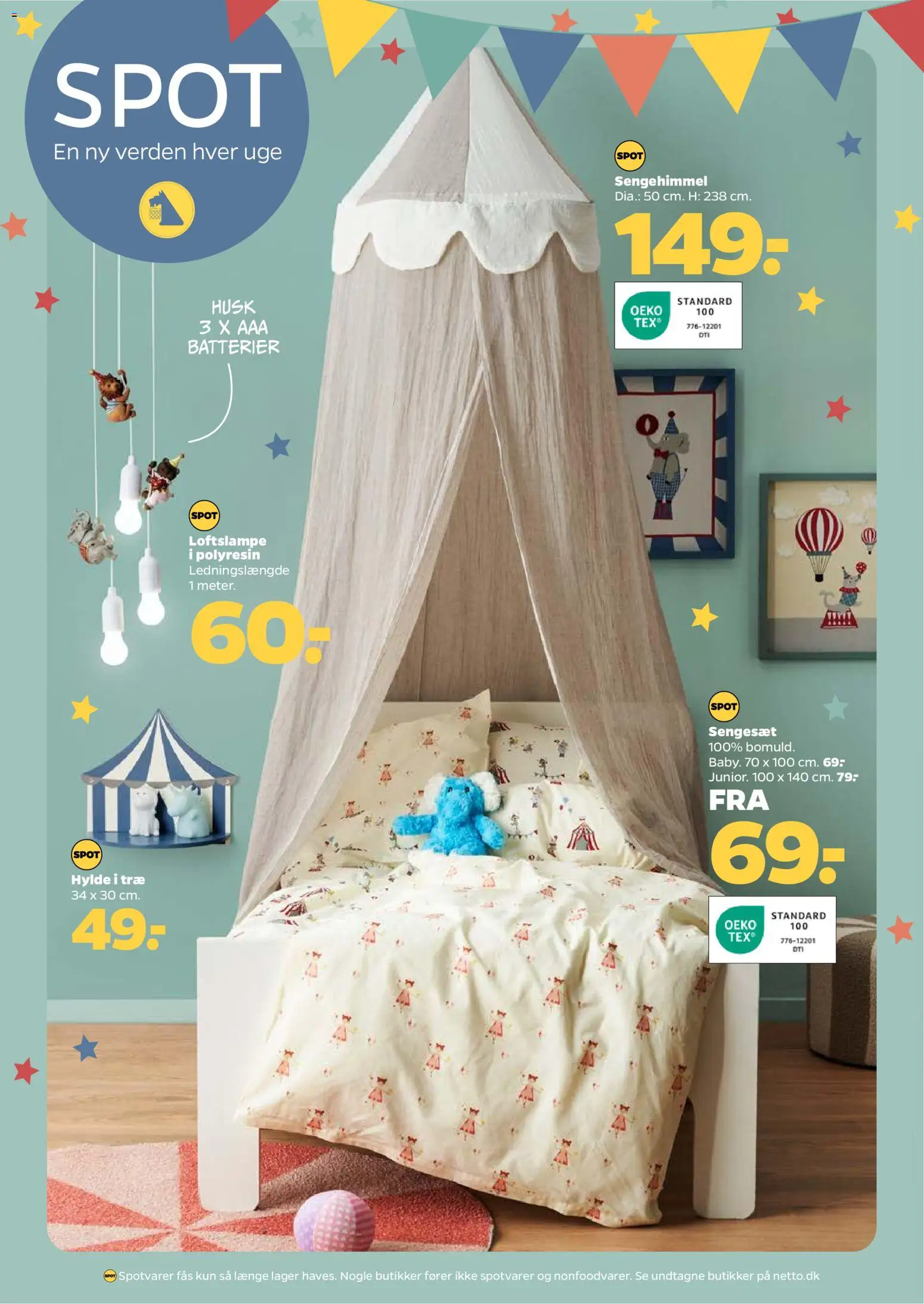 Netto tilbudsavis – gyldig fra 17.01.2026 | Side: 26 | Produkter: Hylde, Batterier, Sengesæt