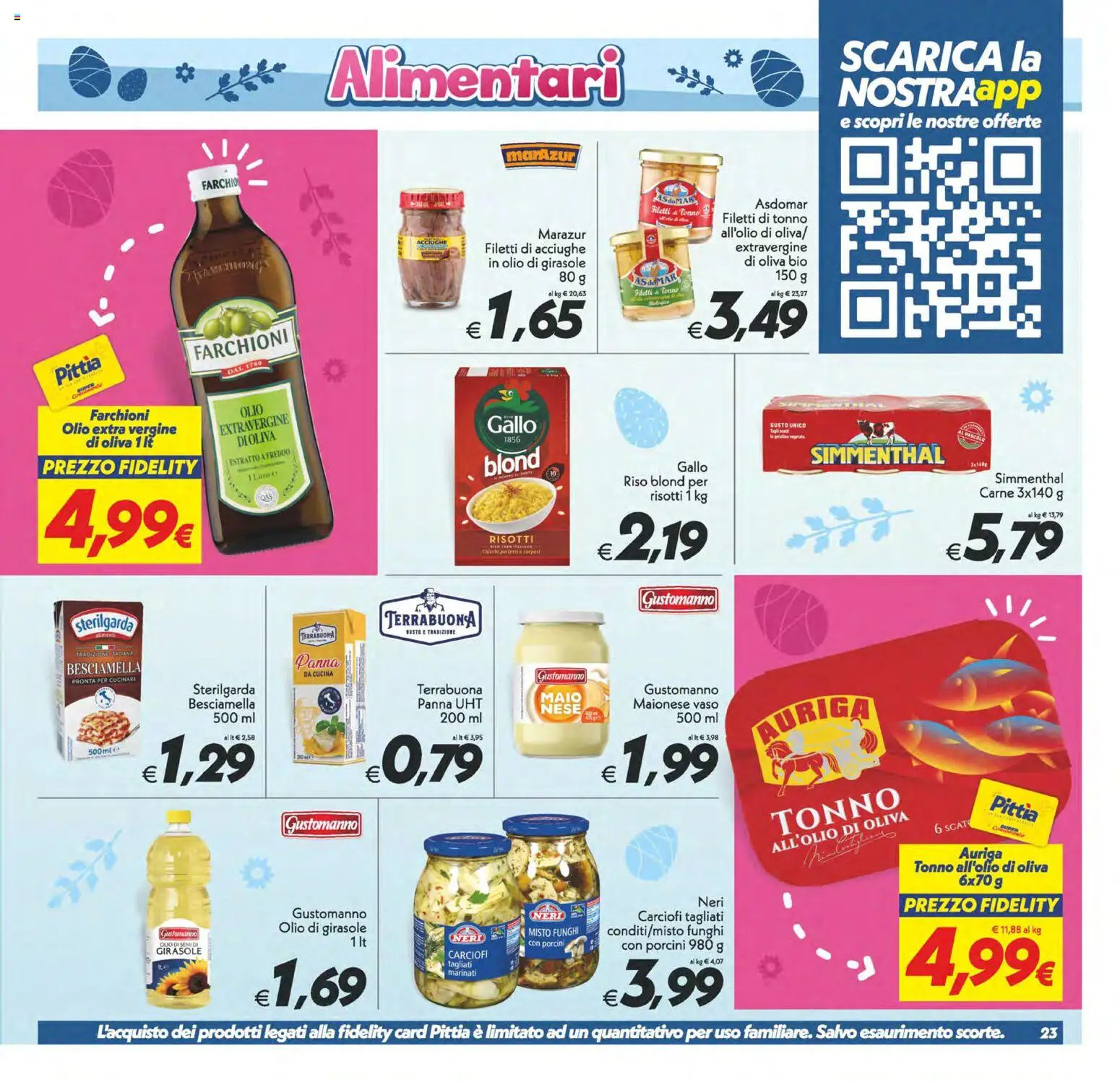 Volantino SuperConveniente del 27.03.2026 | Pagina: 23 | Prodotti: Riso, Maionese, Funghi, Vaso