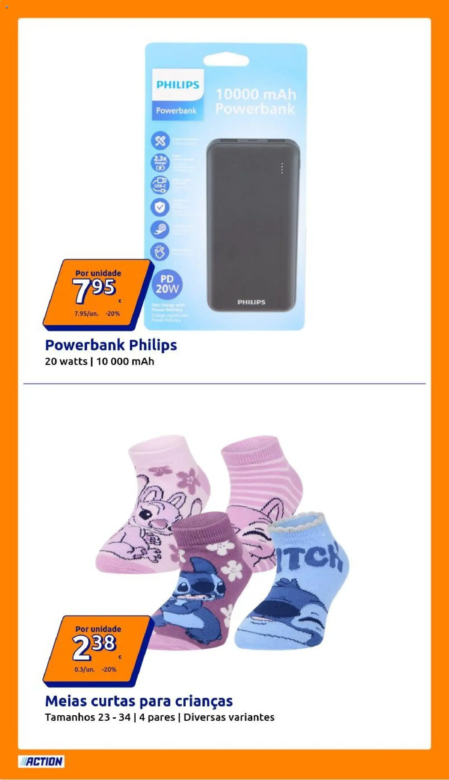 Action folheto │ válido de 15.04.2026 | Página: 8 | Produtos: Meias