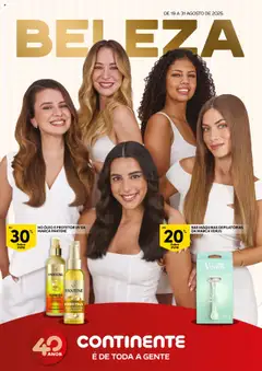 Pré-visualização Continente Beleza válido de 19.08.2025
