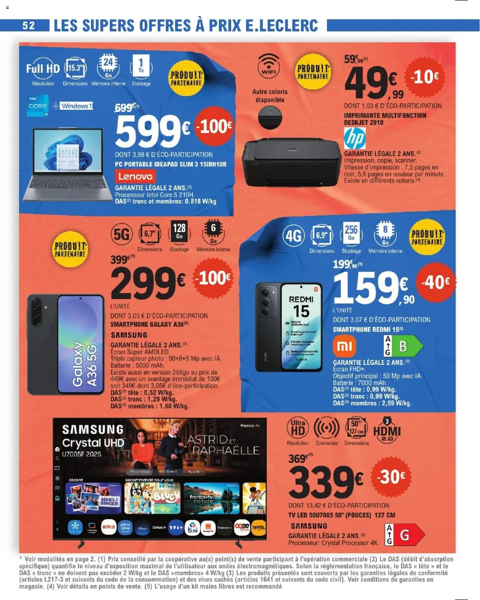 {H1} | Page: 52 | Produits: PC, TV led, Batterie, Portable