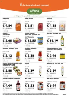 Volantino Natura Sì del 30.07.2025 | Pagina: 8