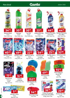 Náhled letáku Astur & Qanto leták - Velkoobchod 04/2026 od 01.04.2026 | Strana: 190 | Produkty: Sítko, Savo, Domestos, Wc čistič