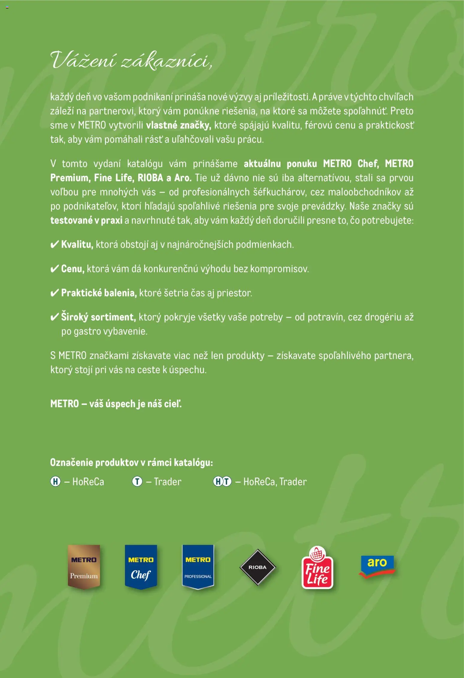 Nové Metro akcie – leták je platný od 01.01.2025 | Strana: 2