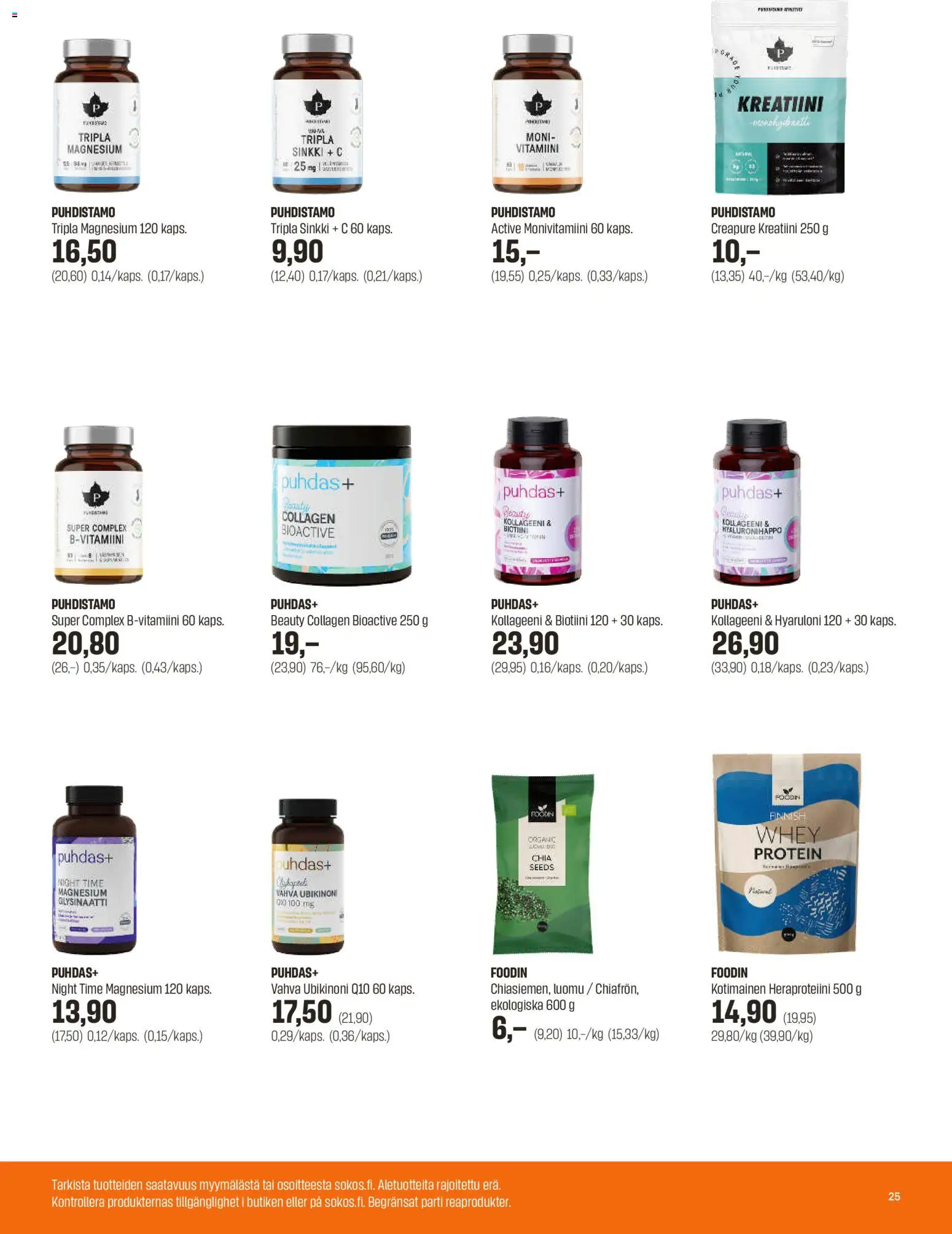 Sokos tarjoukset – voimassa 27.12.2025 alkaen | Sivu: 25