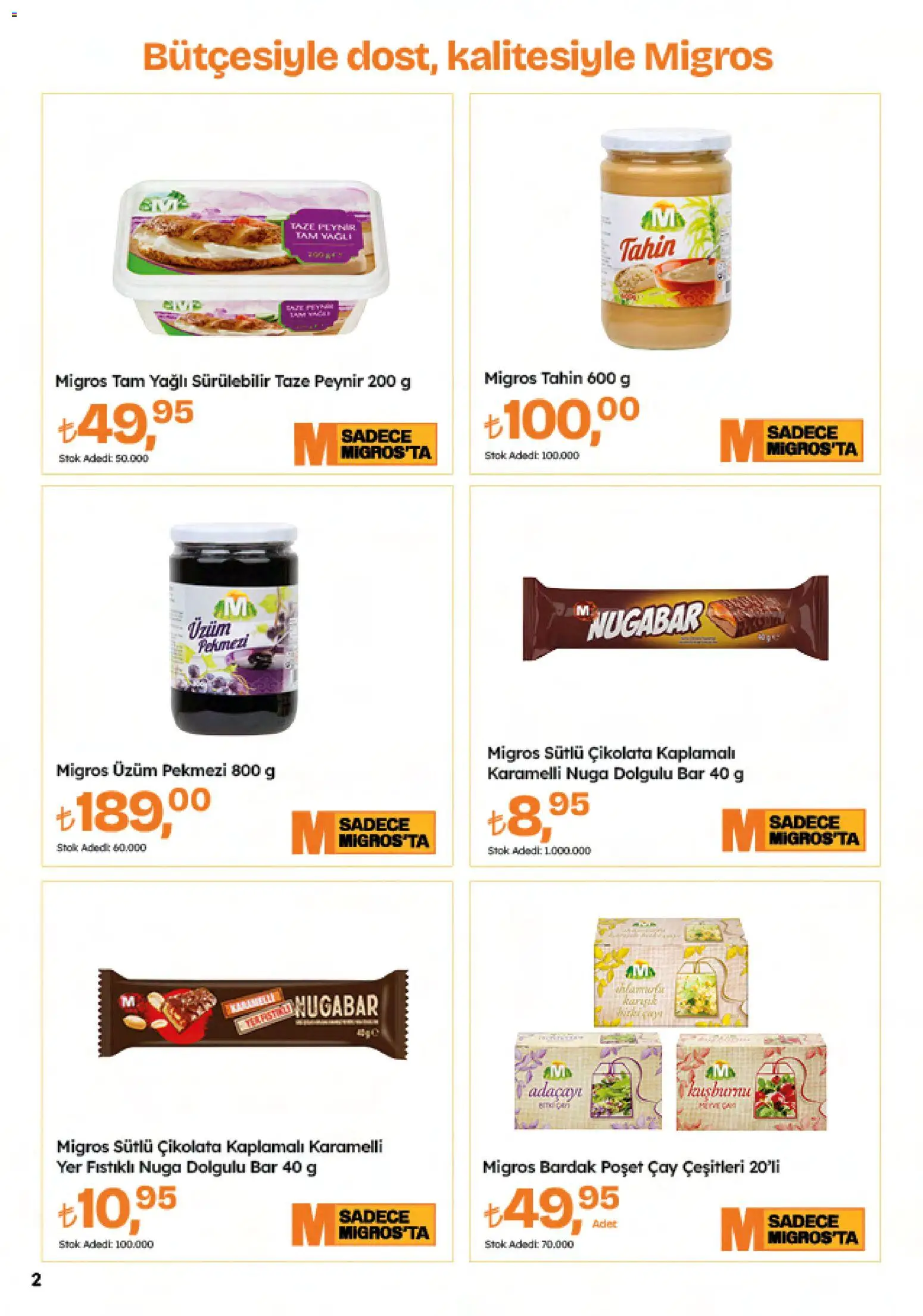 Migros Katalog - Migroskop - 29.01.2026 tarihinden itibaren geçerlidir | Sayfa: 2