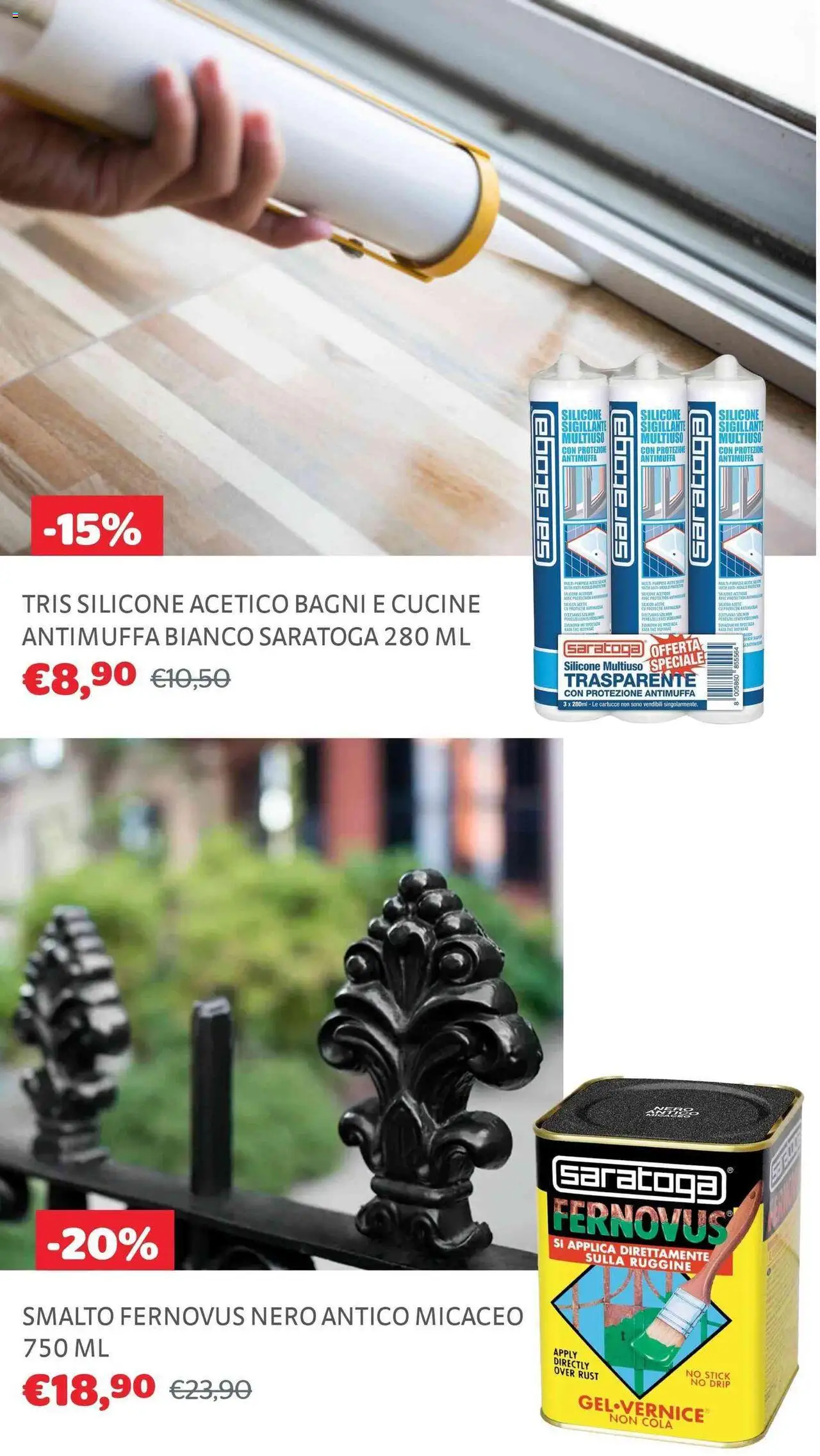 Volantino Brico Center del 08.10.2025 | Pagina: 16 | Prodotti: Cucine, Silicone