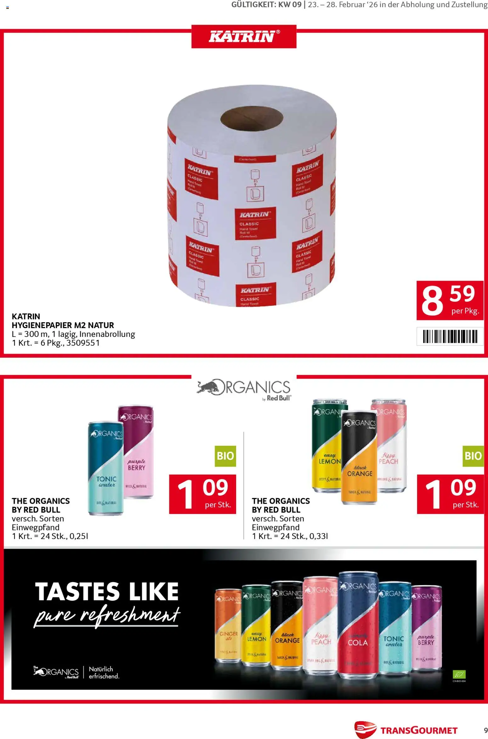 Transgourmet Markenfestwoche gültig ab 23.02.2026 | Seite: 9