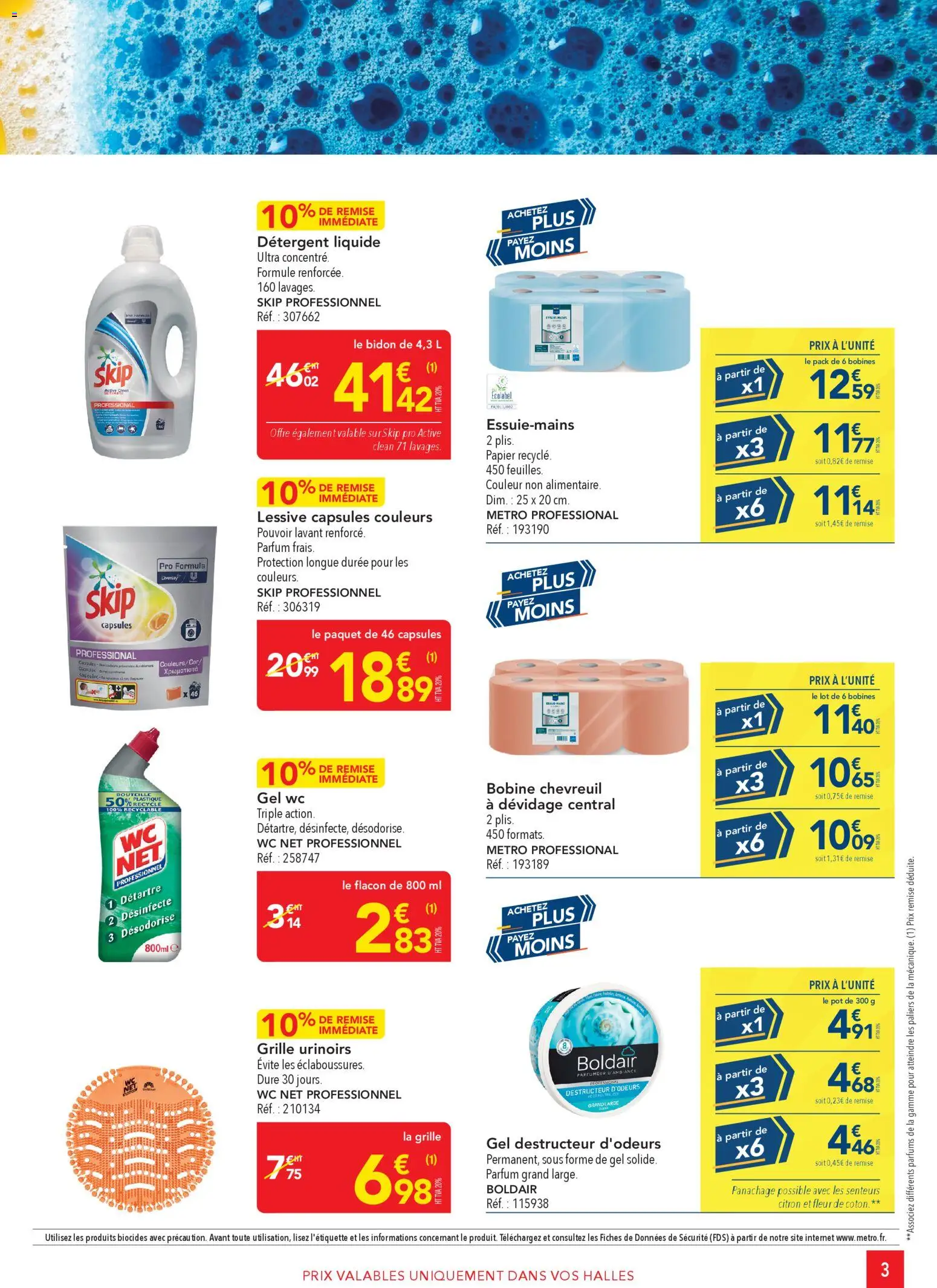 {H1} | Page: 3 | Produits: Citron, Coton, Parfum, Lessive