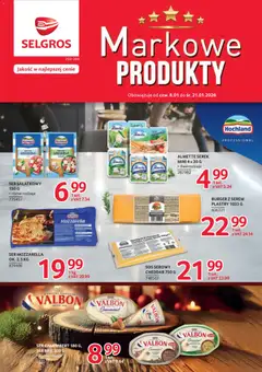 Pogląd oferty "Selgros cash&carry Gazetka - Markowe produkty" - ważna od 08.01.2026