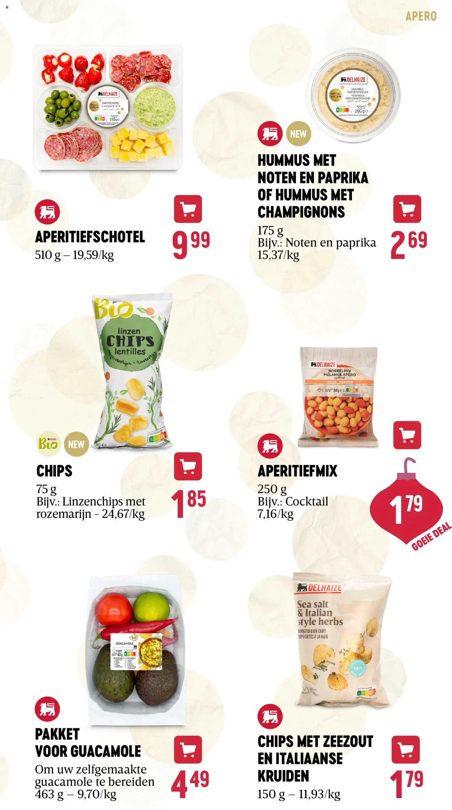 {H1} | Pagina: 5 | Producten: Chips, Noten, Linzen, Zeezout