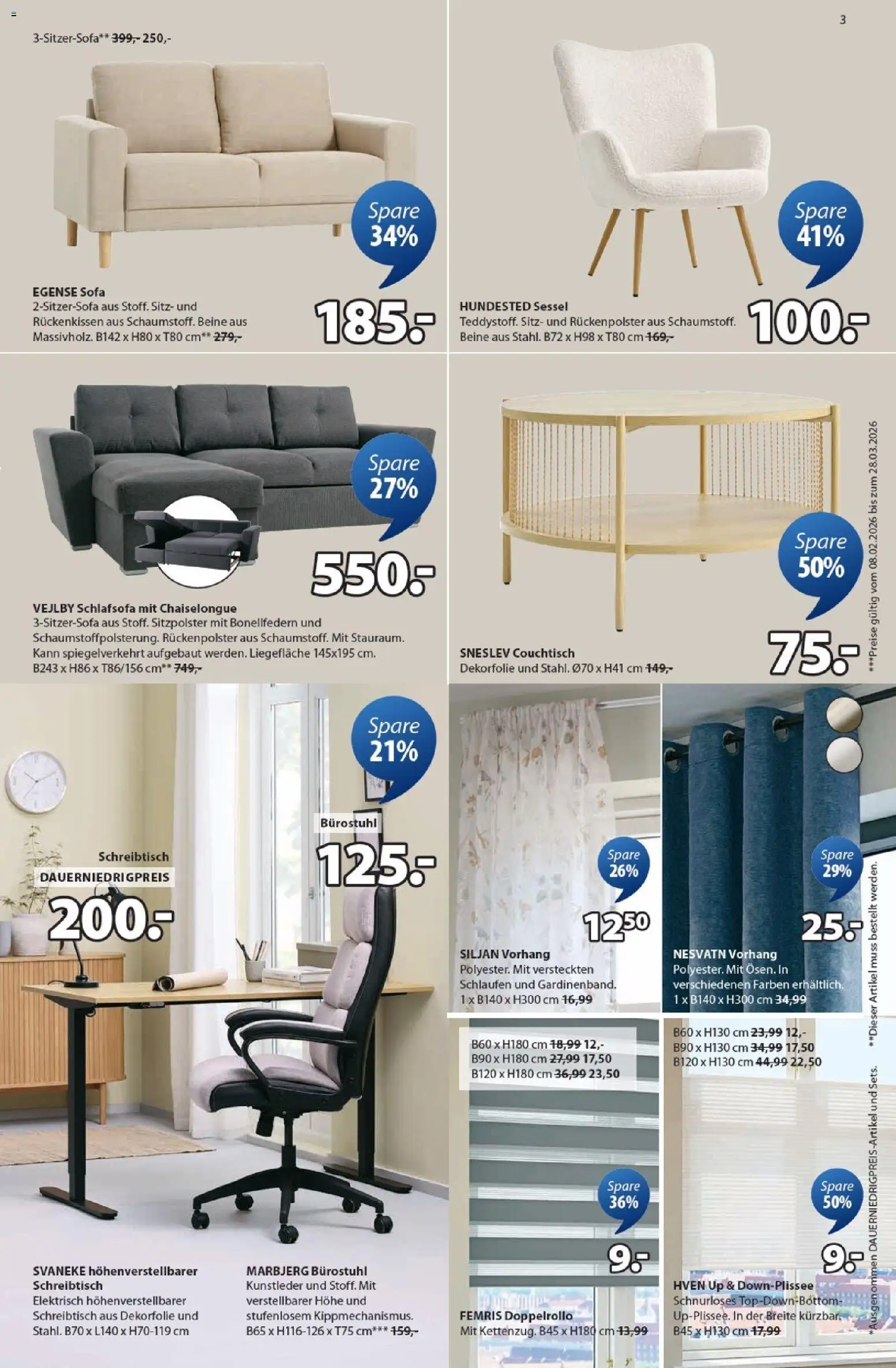 JYSK Extra-Rabatt – gültig ab 30.12.2025 | Seite: 3