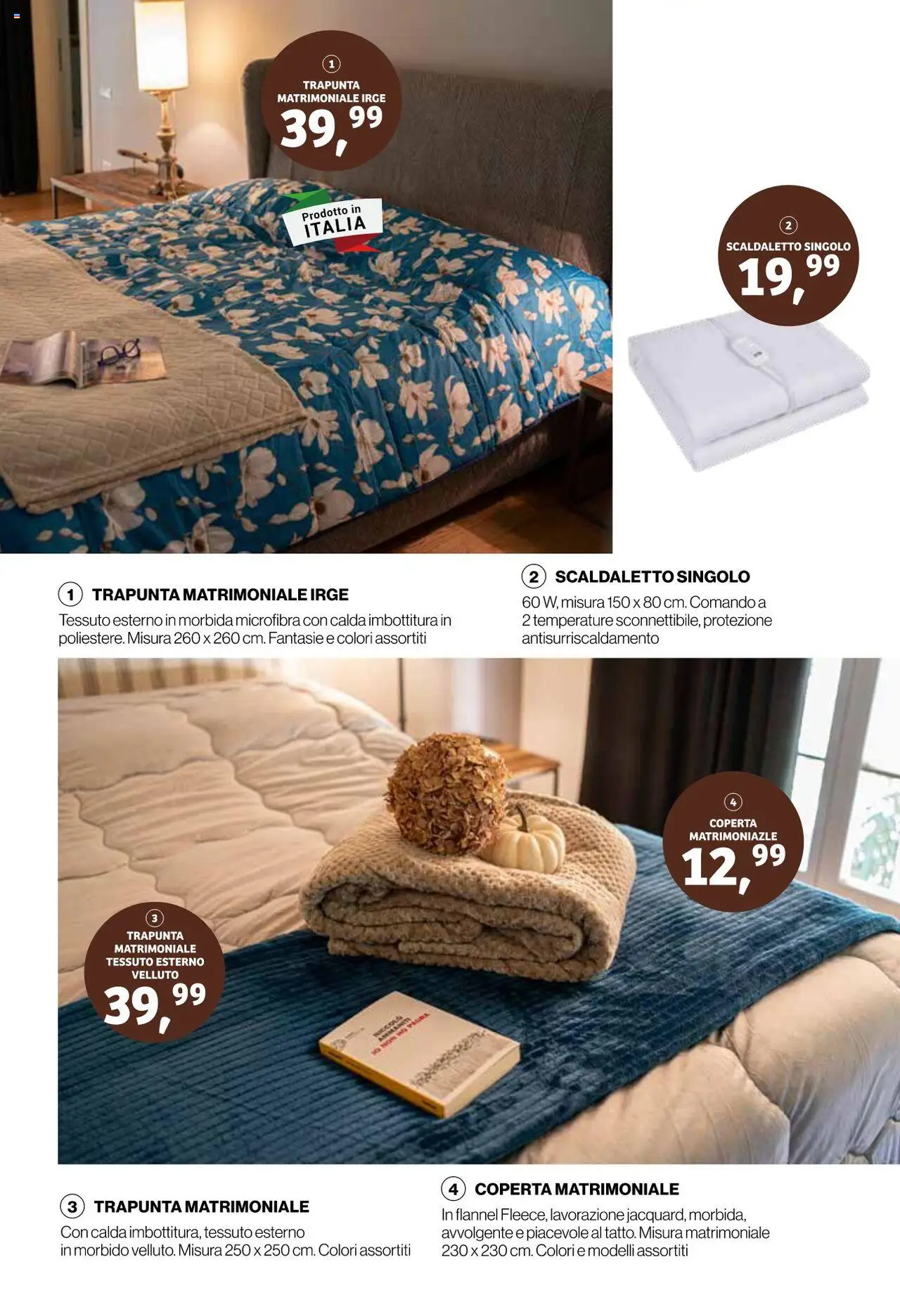Volantino IN's del 15.10.2025 | Pagina: 22 | Prodotti: Trapunta, Coperta