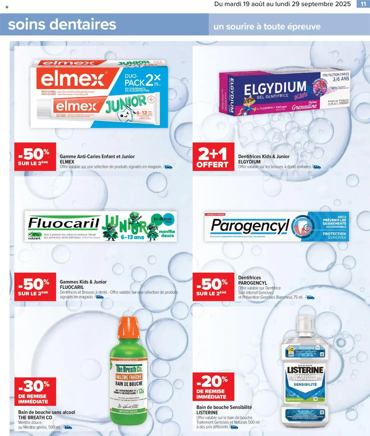  | Page: 13 | Produits: Menthe, Dentifrice, Bain de bouche, Thé