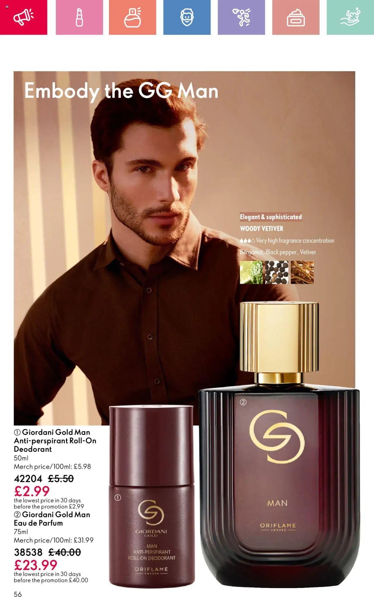  | Page: 56 | Products: Fragrance, Deodorant, Antiperspirant