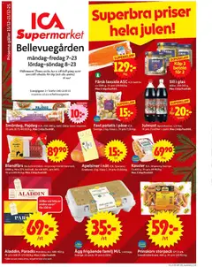 ICA Supermarket - Malmö - Förhandsvisning av reklamblad från butik ICA Supermarket aktuell från 15.12.2025