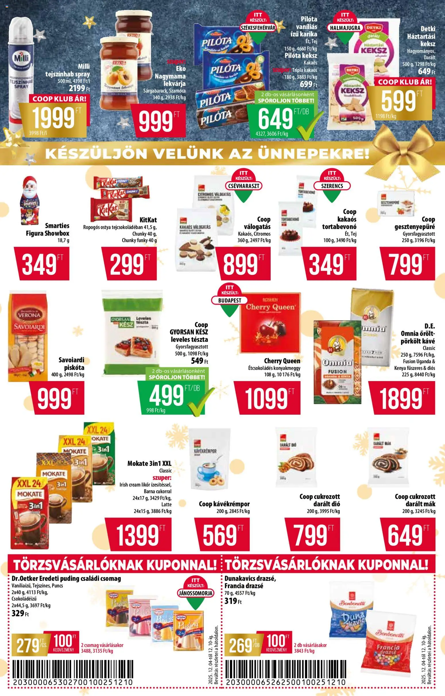 COOP akciós ujság - amely érvényes a következő dátumtól: 04.12.2025 | Oldal: 6
