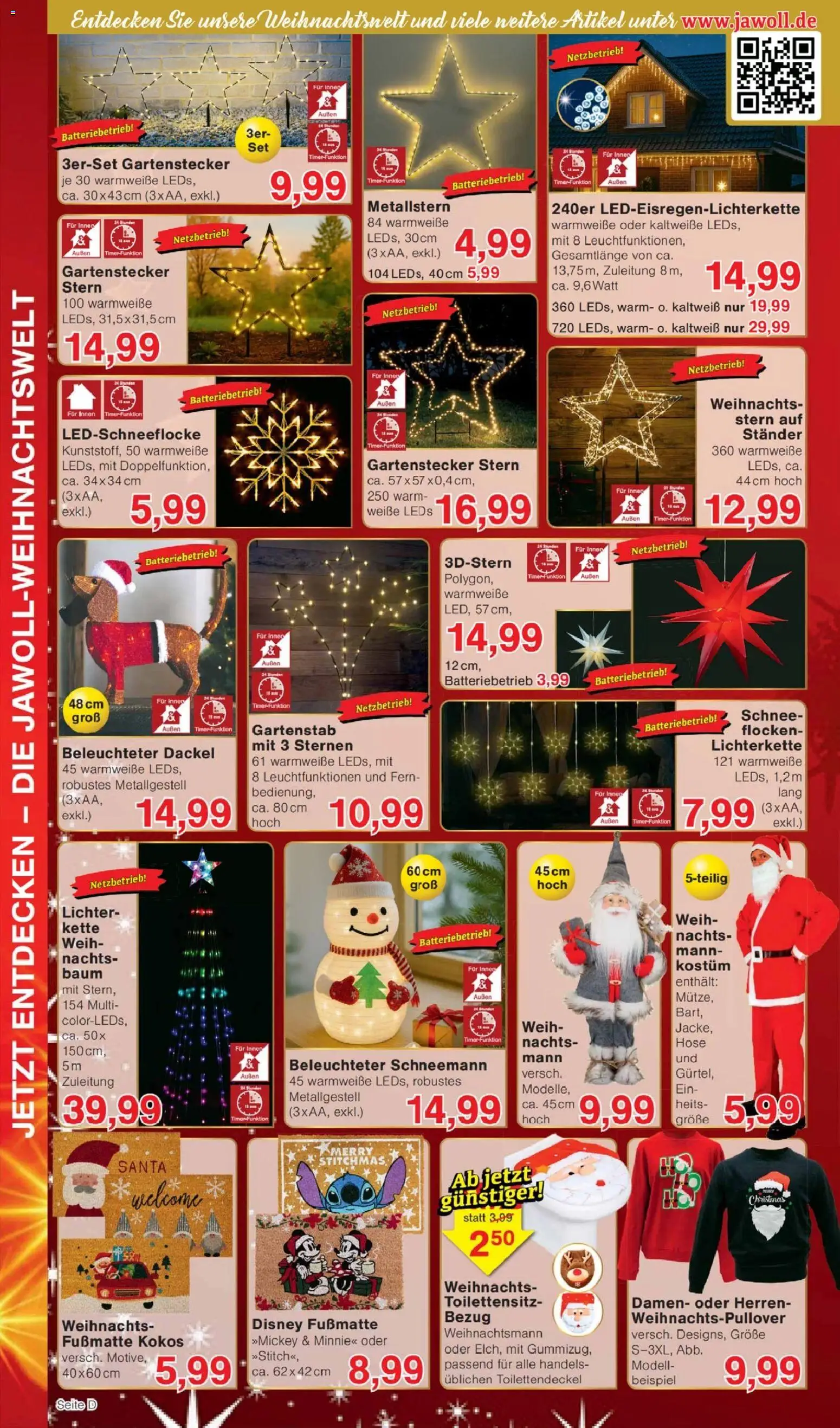 Jawoll Prospekt – gültig ab 08.12.2025 | Seite: 10 | Produkte: Fußmatte, Hose, Flocken