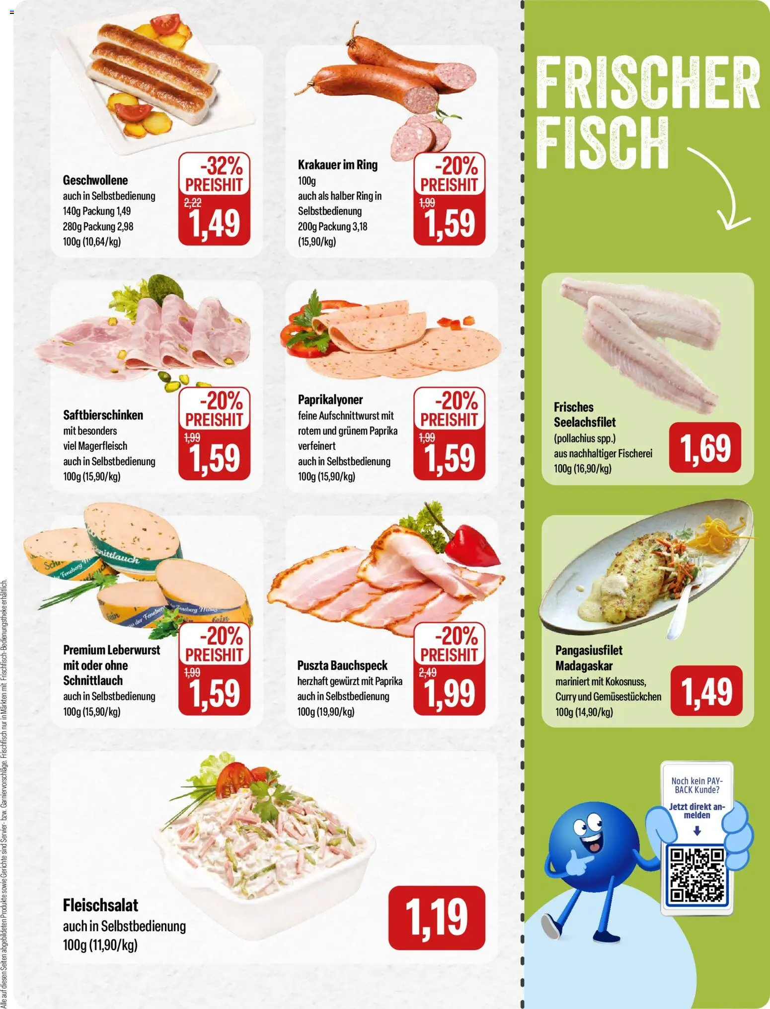 Feneberg Angebote – gültig ab 13.11.2025 | Seite: 3 | Produkte: Fisch, Paprika