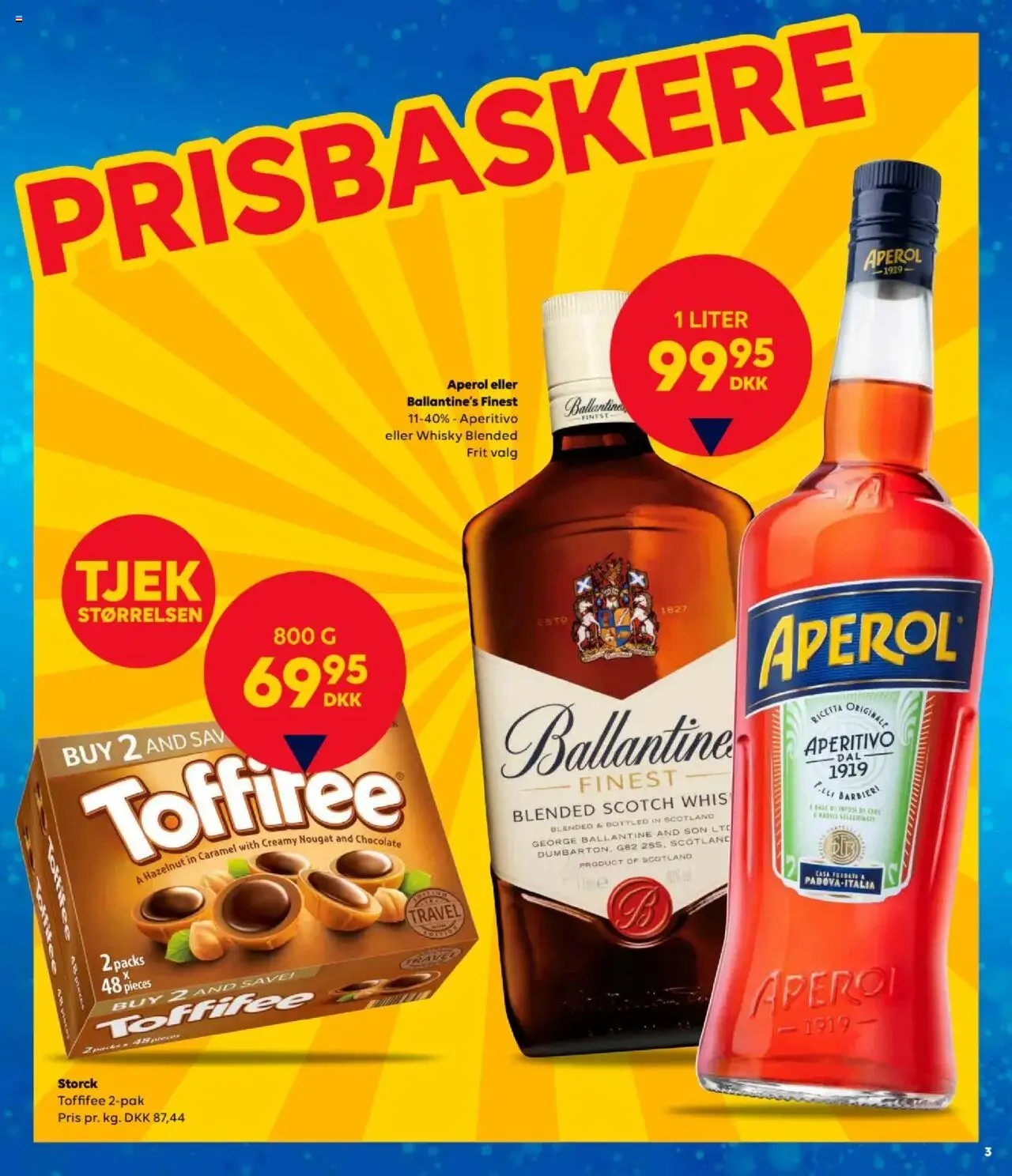 Bordershop Tilbudsavis gyldig fra 13.08.2025 | Side: 3 | Produkter: Whisky, Nougat