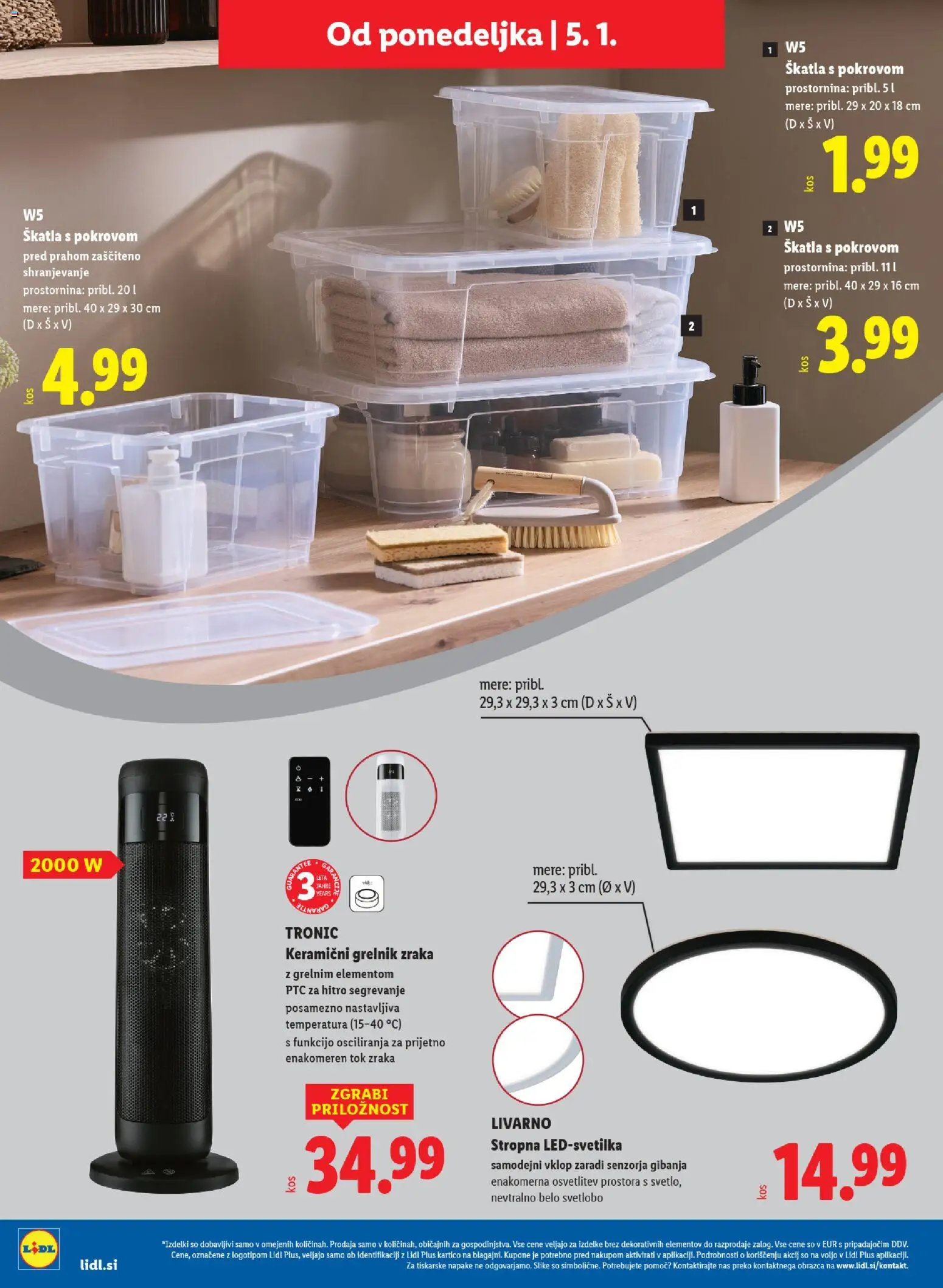 Novi Lidl katalog ponudbe – veljaven od 30.12.2025 | Stran: 32 | Izdelki: Skatla