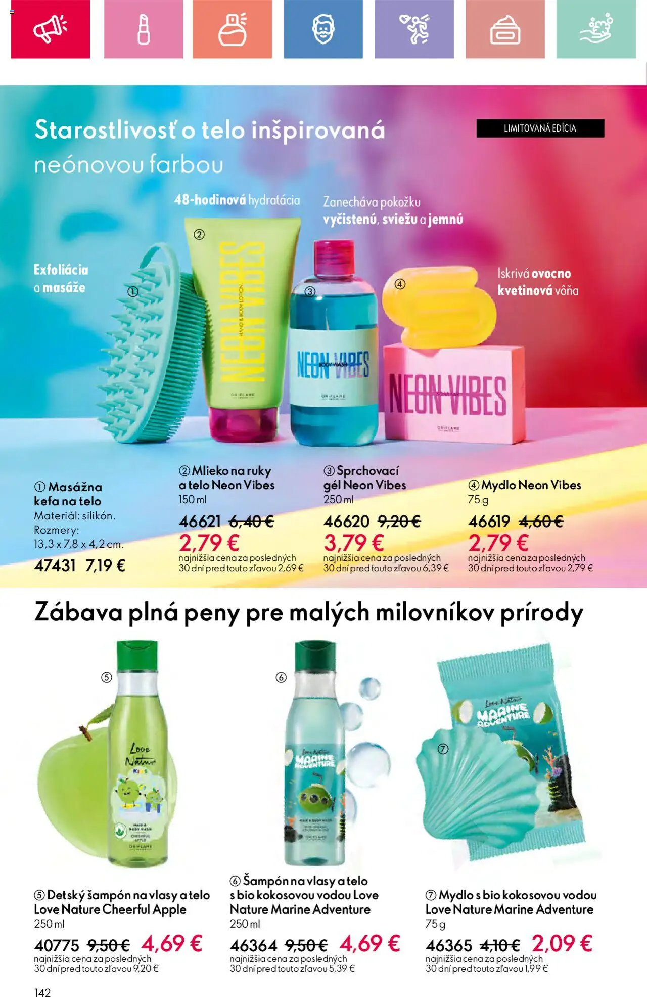 Katalóg Oriflame 9 2025 │ platný od 15.06.2025 | Strana: 142 | Produkty: Mlieko, Apple, Kefa, Video