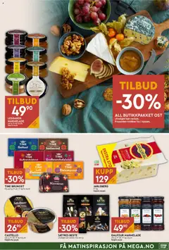  | Side: 3 | Produkter: Hallonmousse, Ost, Brunost, Brie