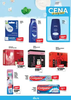 Super DIS katalog - pregled Super DIS kataloga - važi od 04.12.2025 | Strana: 17 | Proizvode: Colgate, Nivea, Mleko, Četkica za zube