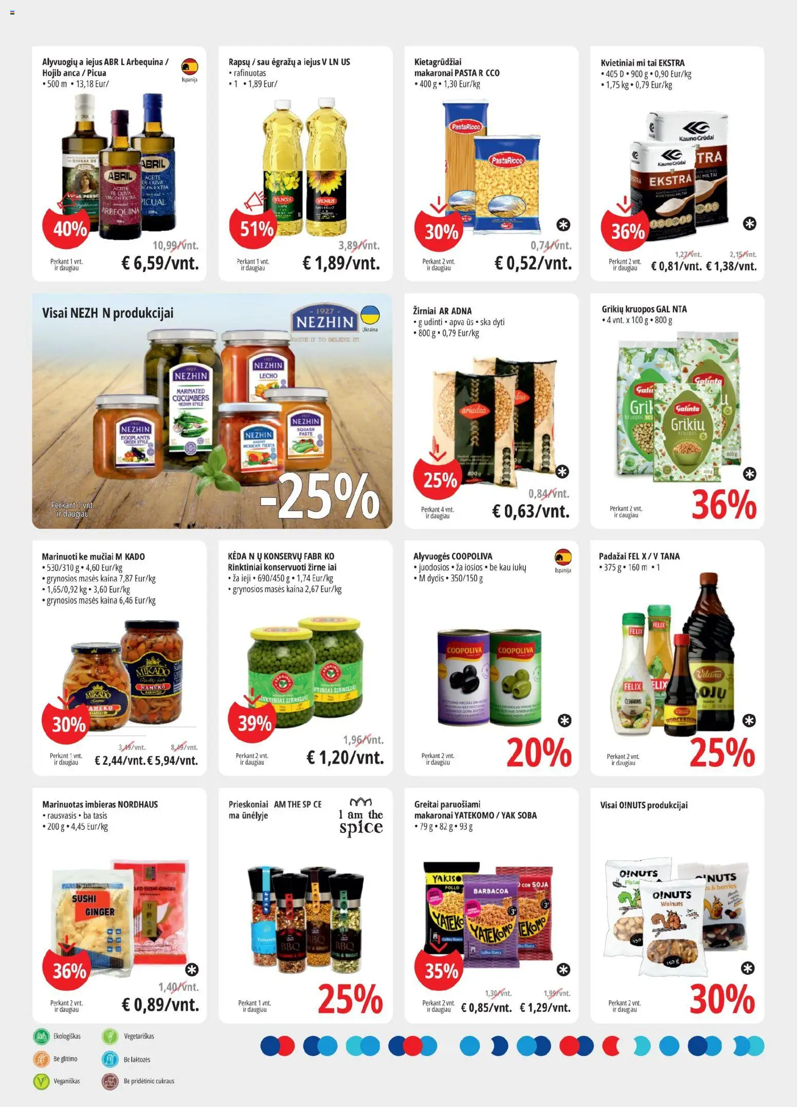 ePromo akcijos nuo 26.11.2025 | Puslapis: 8 | Prekių: Kruopos, Miltai, Prieskoniai, Makaronai