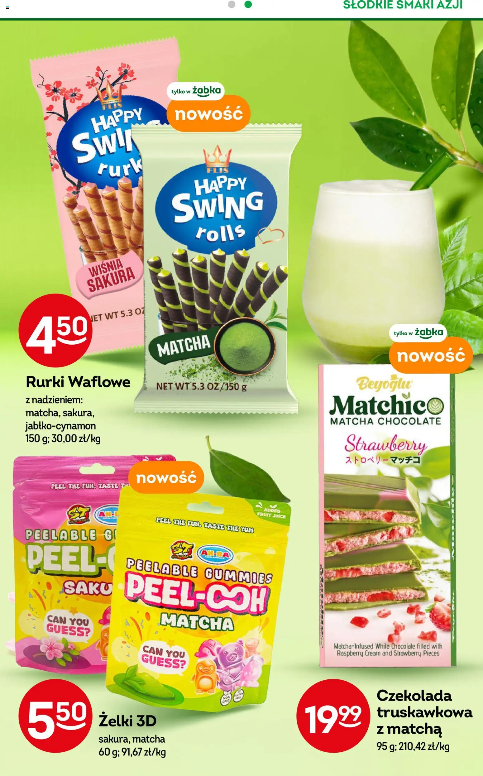 Żabka Gazetka od 05.11.2025 | Strona: 25 | Produkty: Żelki, Czekolada, Rurki waflowe