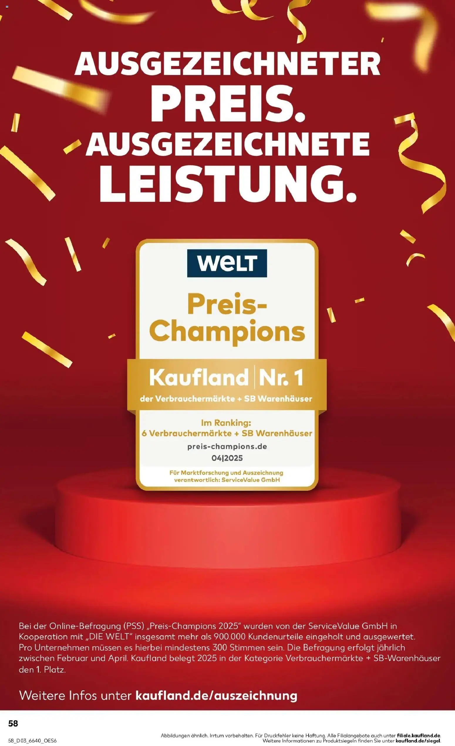 Kaufland prospekt Hechingen	 – gültig ab 19.01.2026 | Seite: 58