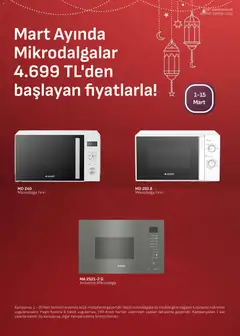 01.03.2026 tarihinden itibaren geçerli olan Arçelik kataloğu önizlemesi | Sayfa: 6